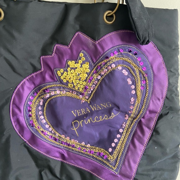 Vera Wang Large Material Tote Bag - Picture 2 of 4